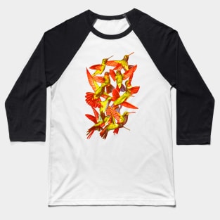 Hummingbird Dance in Sharpie (FireBird Edition) Baseball T-Shirt